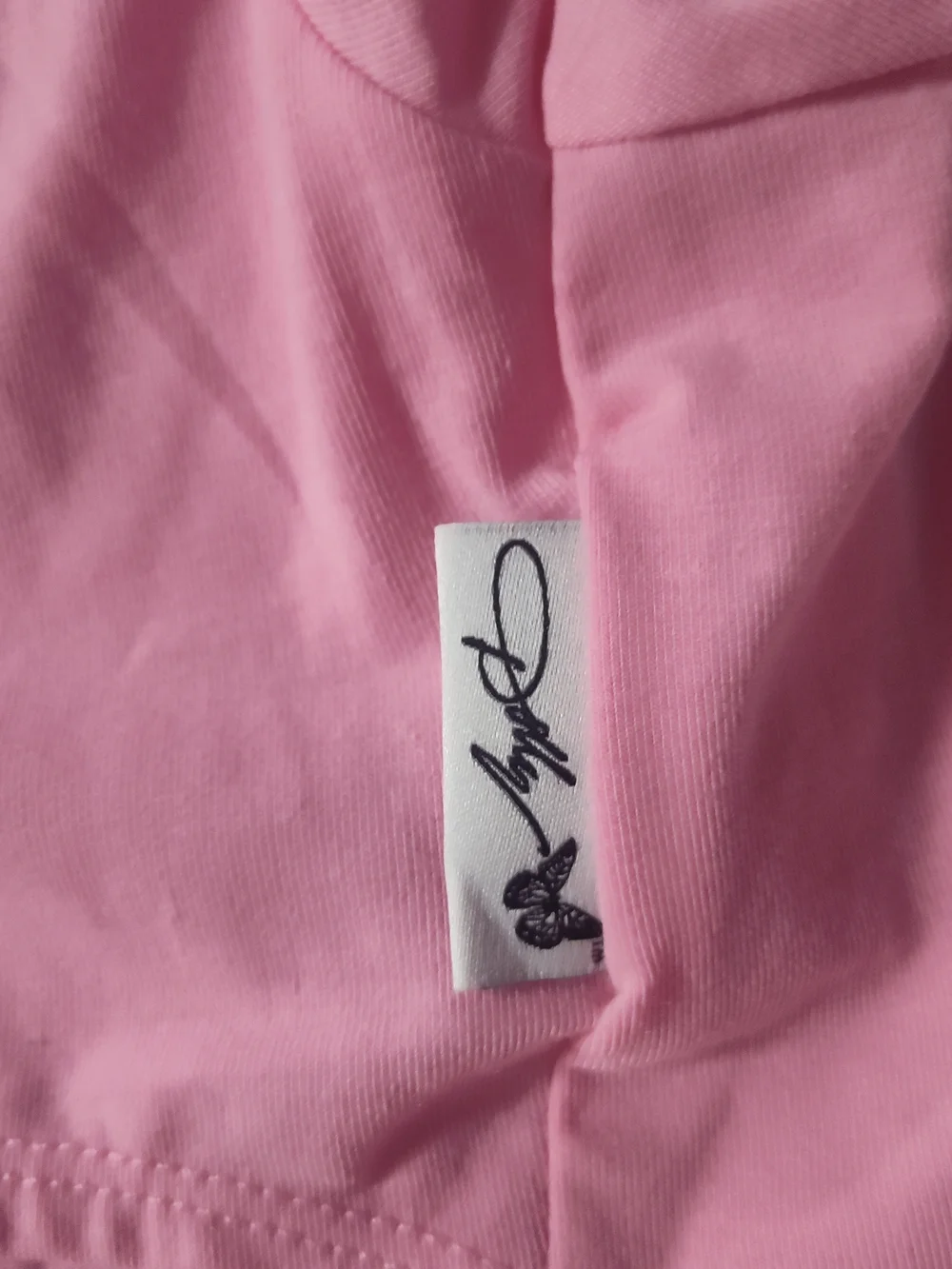 Doggy Parton Raised on Dolly Pink Doggy Graphic Shirt Size Small